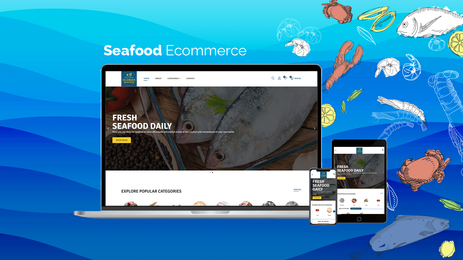 Online Seafood Store